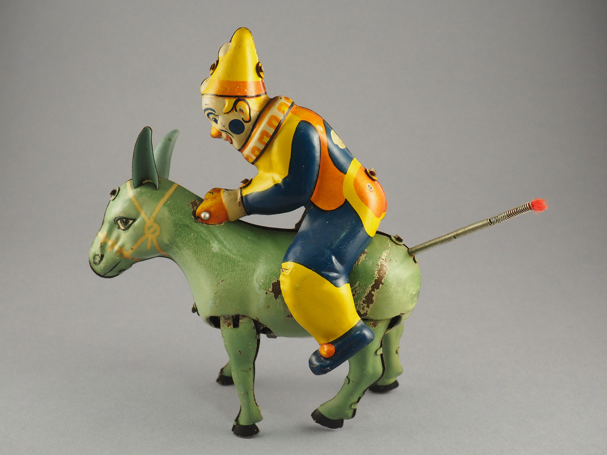 Clown on Donkey photo 2