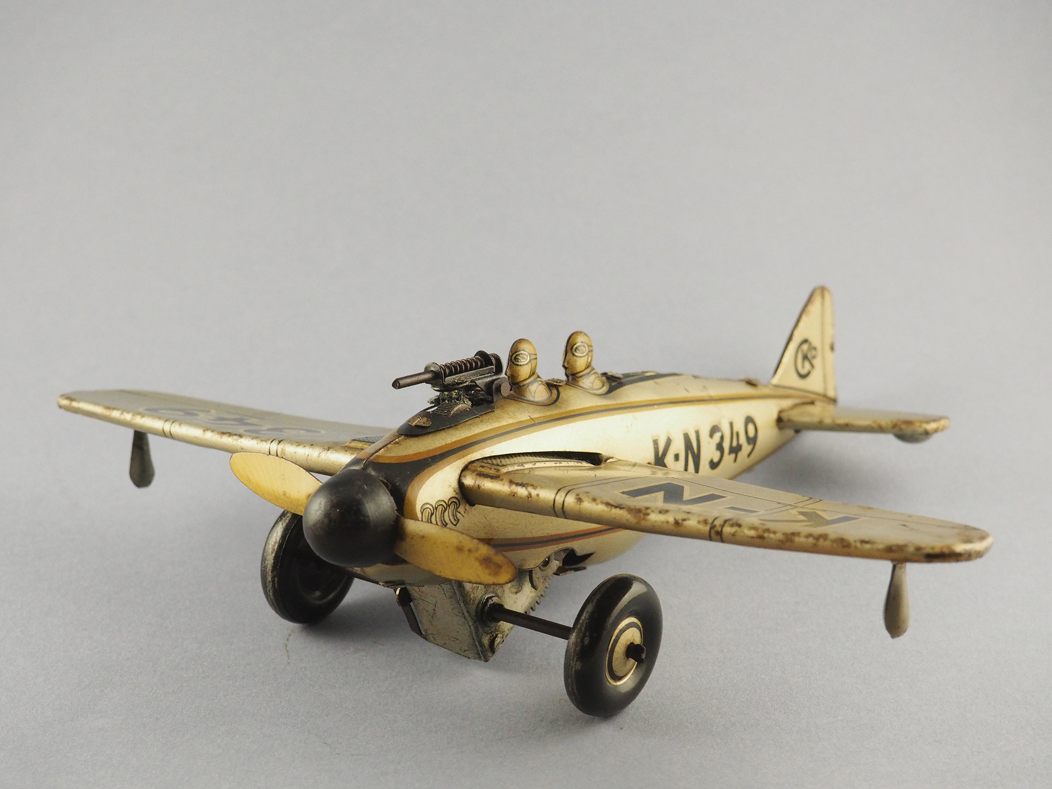 Shooting Warplane with Turning Propeller and Machine-Gun Sounds plus Varying Turning Motion photo 2