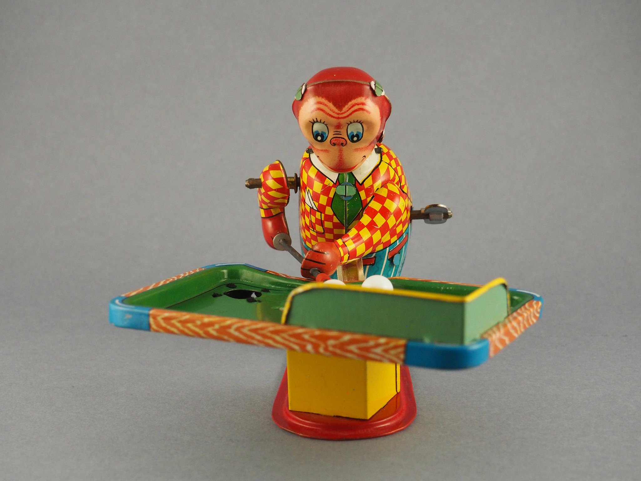 Lucky Monkey Playing Billiards photo 3